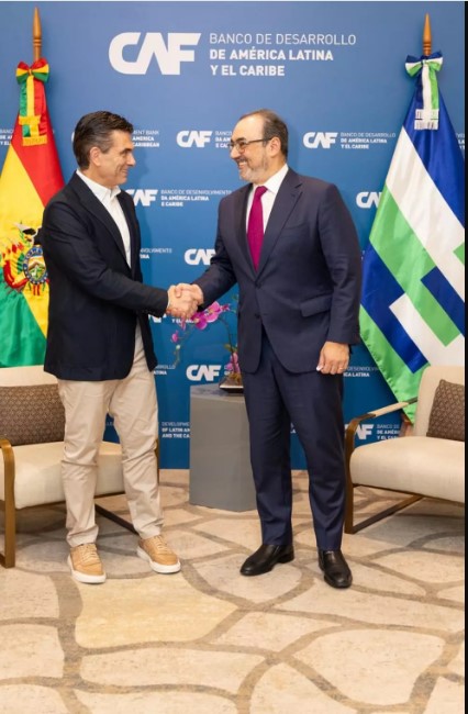 BOLIVIA ASEGURA CRÉDITO CAF PARA IMPULSO ECONÓMICO