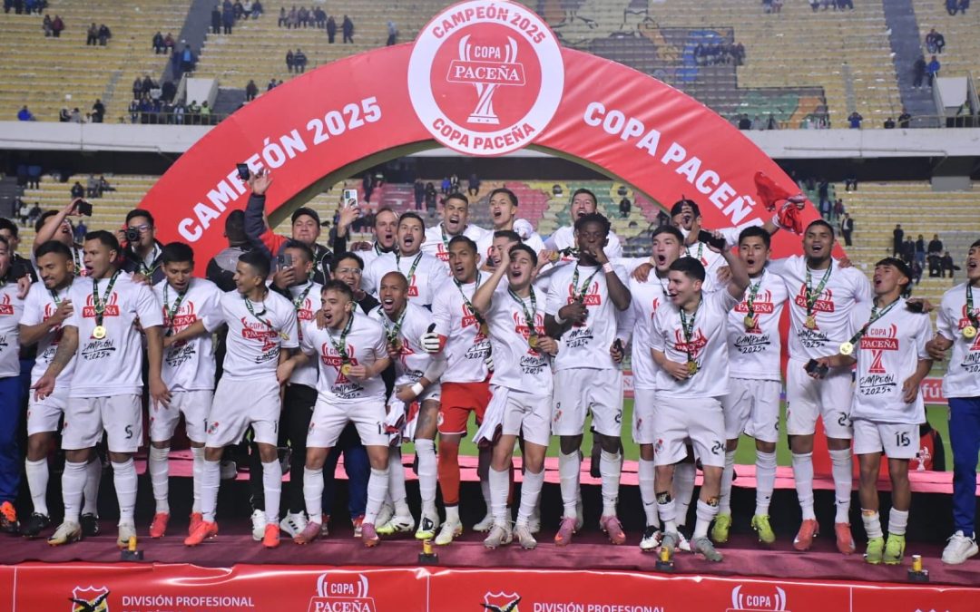 NACIONAL POTOSÍ LOGRA SU PRIMER TÍTULO EN FÚTBOL PROFESIONAL BOLIVIANO