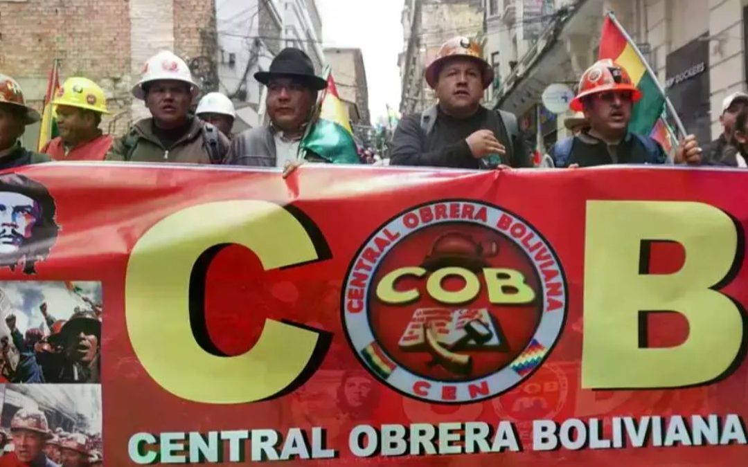 COB Y MINEROS ANUNCIAN RADICALIZACIÓN NACIONAL DE LAS PROTESTAS