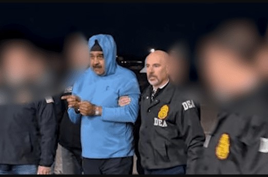 NICOLÁS MADURO LLEGA A ESTADOS UNIDOS TRAS SECUESTRO EN CARACAS