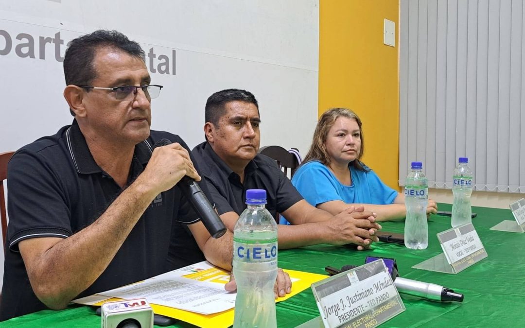 TED PANDO SORTEA A SUS JURADOS ELECTORALES