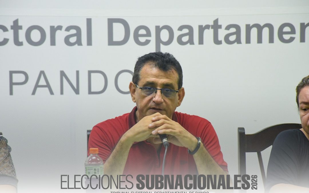 TED Pando socializa normativa para elección de representantes de Naciones y Pueblos Indígena Originario Campesinos
