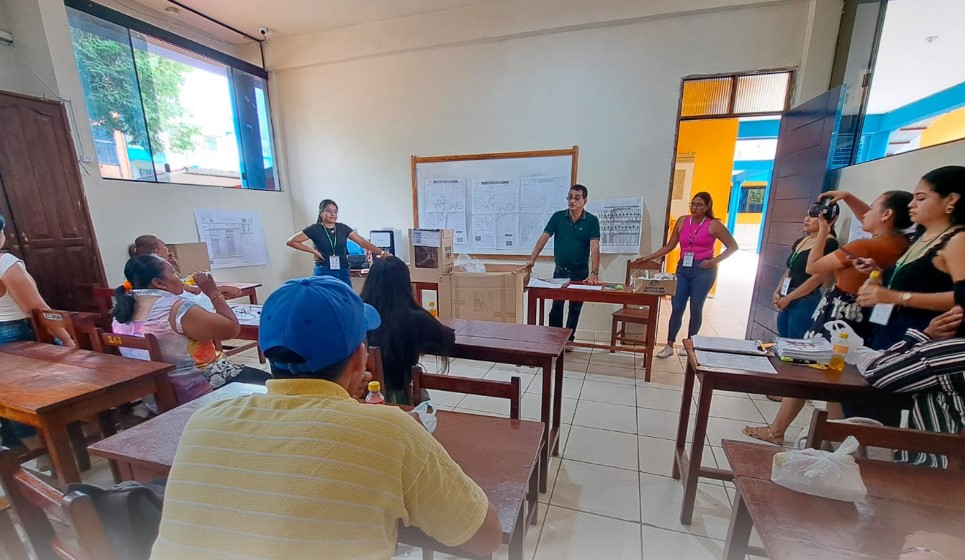 CAPACITACIÓN ELECTORAL EN PANDO BAJO CONTROL Y VIGILANCIA DIRECTA