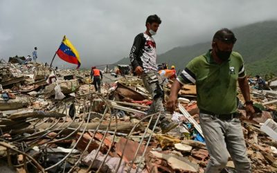LOS MUERTOS POR EL TERREMOTO EN VENEZUELA ASCIENDEN A 4.333