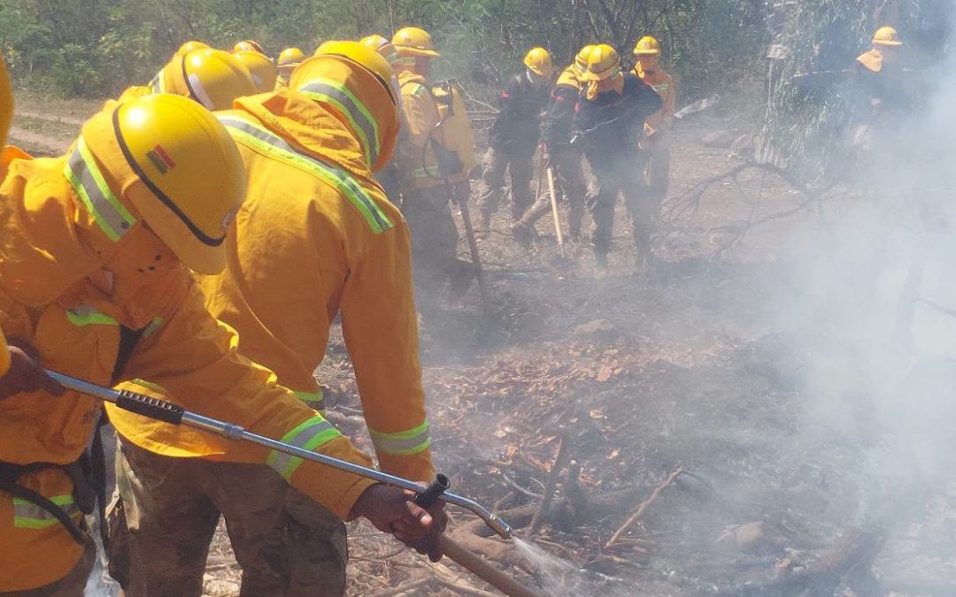 CULMINA CON ÉXITO CURSO DE BOMBEROS FORESTALES EN SANANDITA-YACUIBA