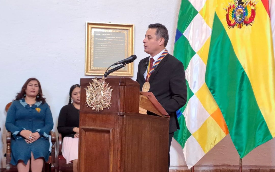 LARA EXIGE A EE. UU. ENTREGAR PRUEBAS QUE SUSTENTAN SANCIONES CONTRA BOLIVIANOS