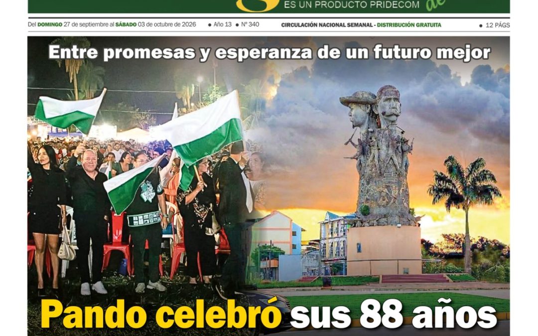 EL PROGRESO DE PANDO, EDICIÓN IMPRESA