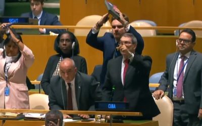 CANCILLER CUBANO ENCARA A EE.UU. EN LA ONU Y LO ACUSA DE MENTIR