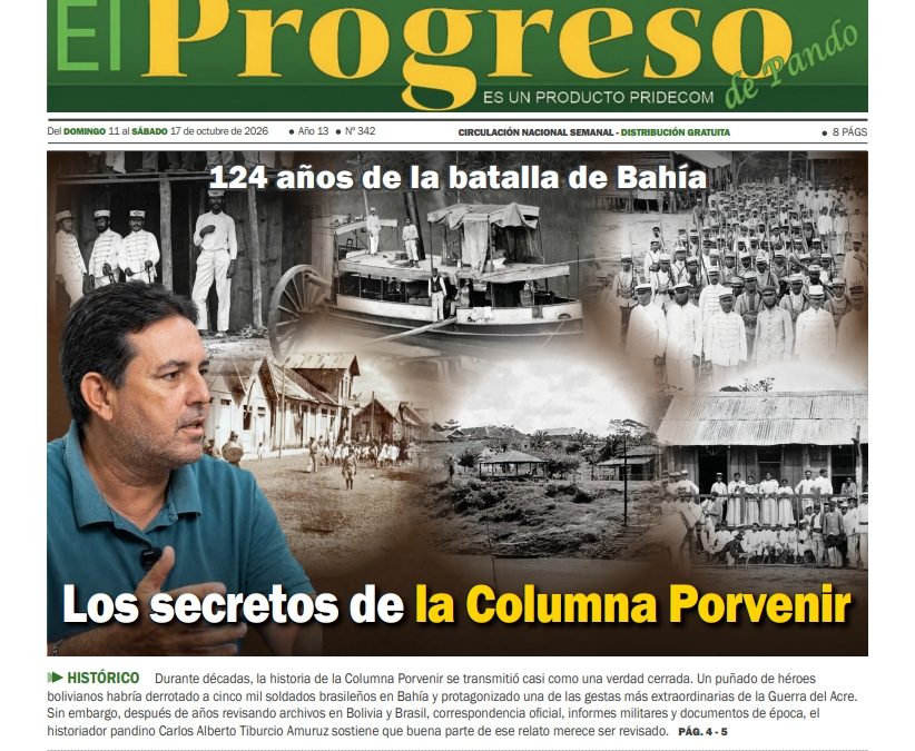 EL PROGRESO DE PANDO, EDICIÓN IMPRESA